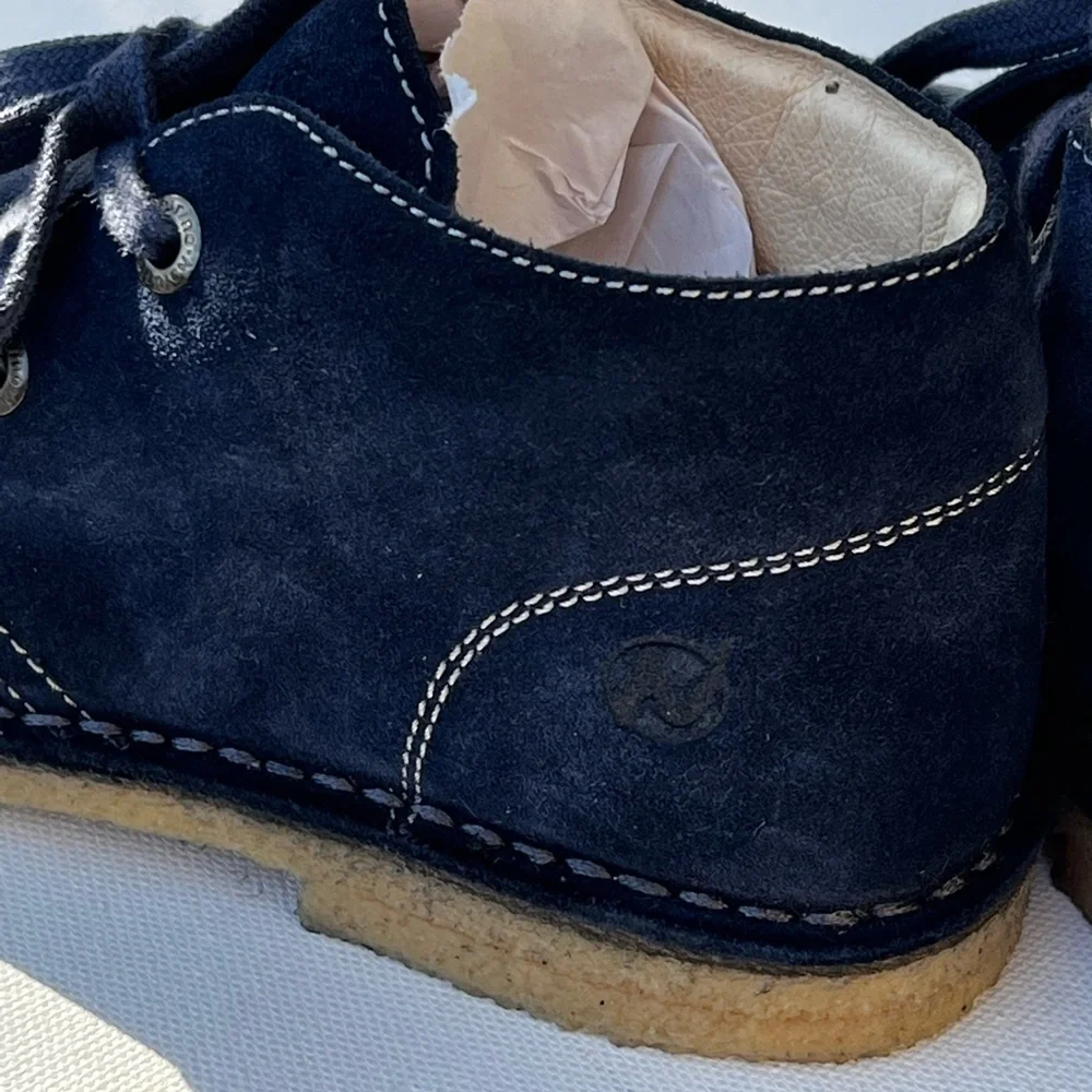 Naturino Boys Chukka Blue Suede Boots